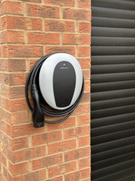 Pod point ev charger install peterborough