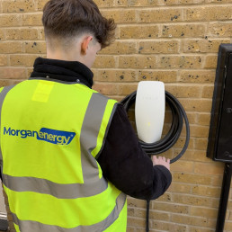 Tesla wall connector gen 3 ev charger installation Peterborough Cambridgeshire