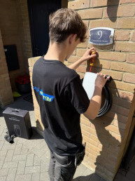 Tesla ev charger installation Peterborough