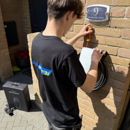 Tesla ev charger installation Peterborough