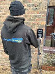 Ohme epod ev charger installation Peterborough Cambridgeshire