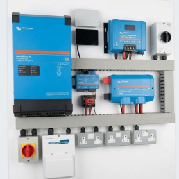EV Solar Installs Peterborough Victron energy off grid solar battery system